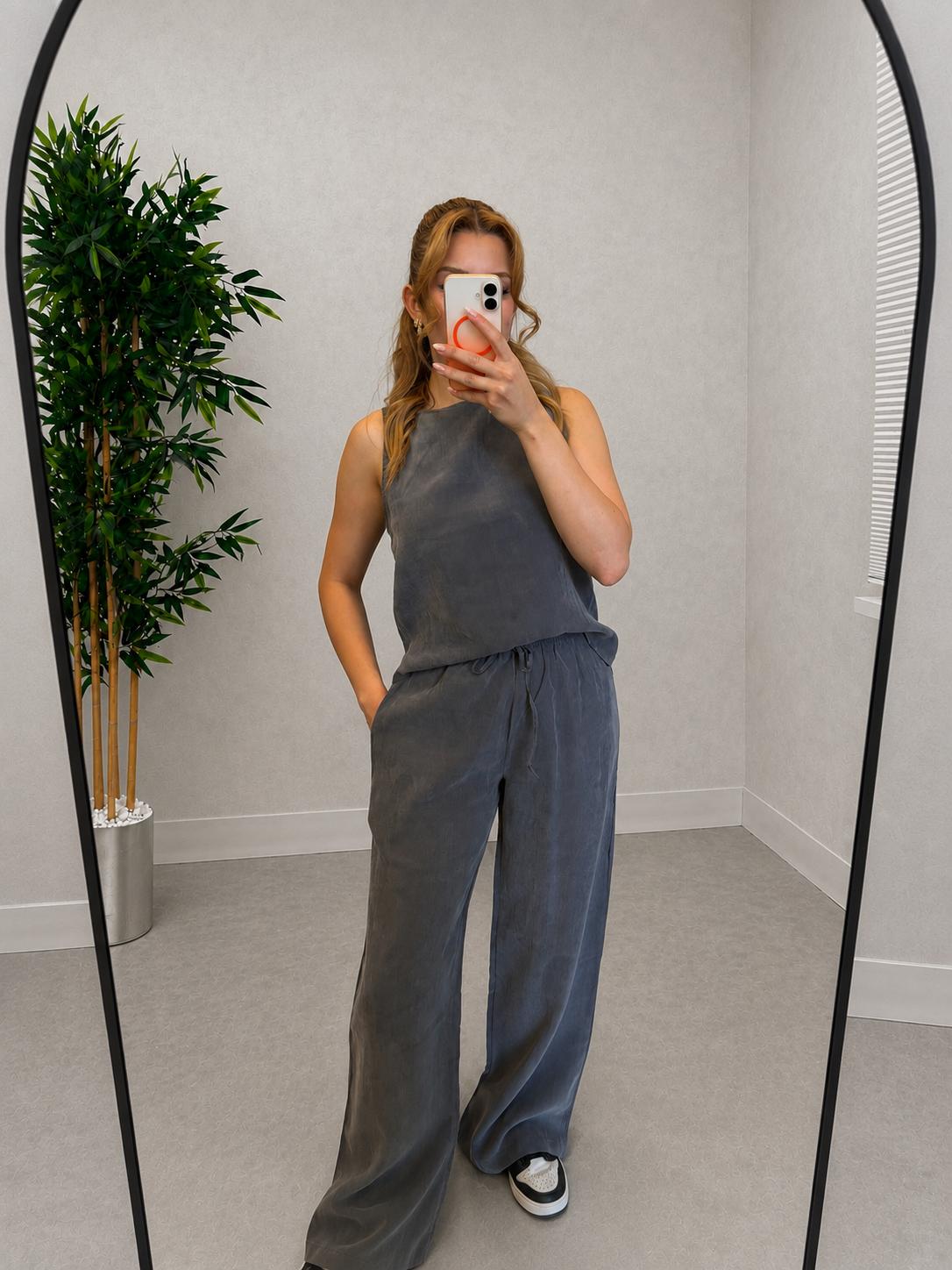 Massimo Dutti Kolsuz Takım - Antrasit