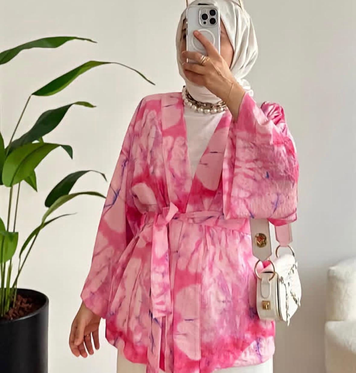 Kimono First Angels - Pembe